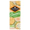 JACOB'S Savours Thins Sour Cream & Chive Crackers, 150 g (Pack of 1) view 2