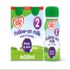 Cow & Gate 2 Baby Milk Formula Multipack, 4 x 200ml view 1