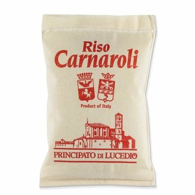 CARNAROLI Rice - 1 kg - in Cellophane bag with protective atmosphere and Sack Canvas
