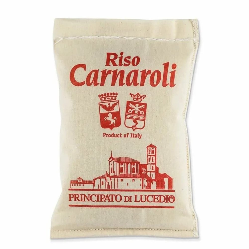 CARNAROLI Rice - 1 kg - in Cellophane bag with protective atmosphere and Sack Canvas