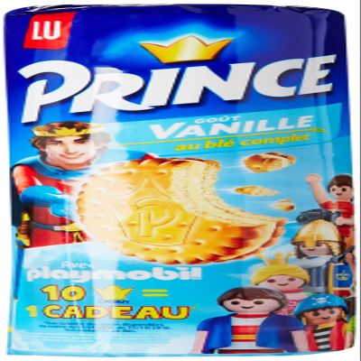 Lu biscuits vanilla taste prince 300 g - lot 12