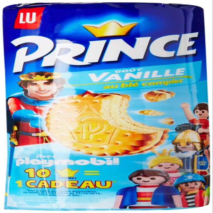 Lu biscuits vanilla taste prince 300 g - lot 12