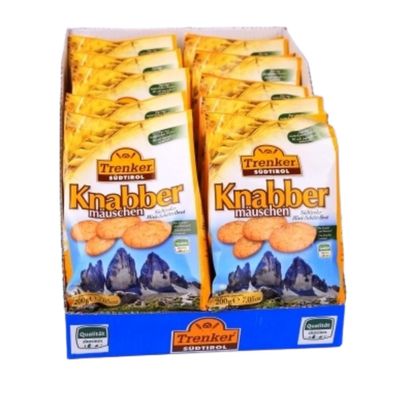 Schttelbrot Knabbermuschen Trenker 10 x 200 gr. Package