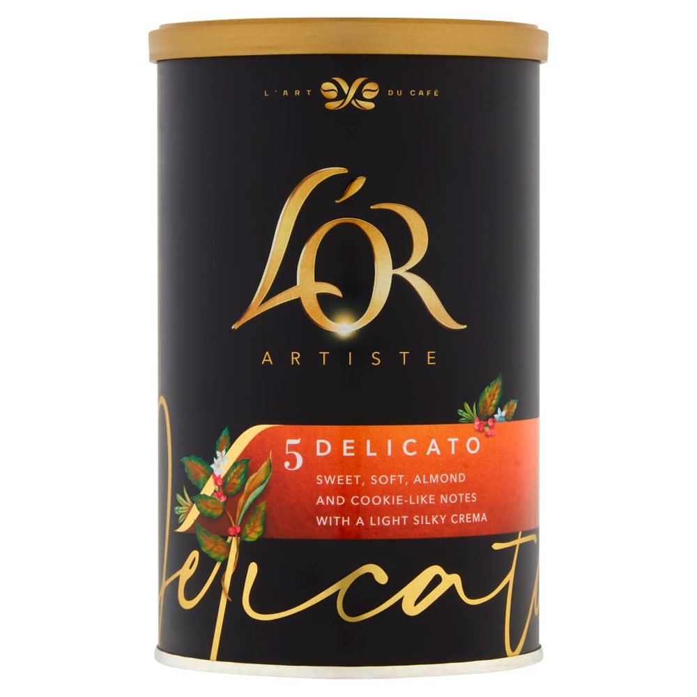 LOR Artiste Delicato Instant Coffee Intensity 8 Tins, 6 x 95g