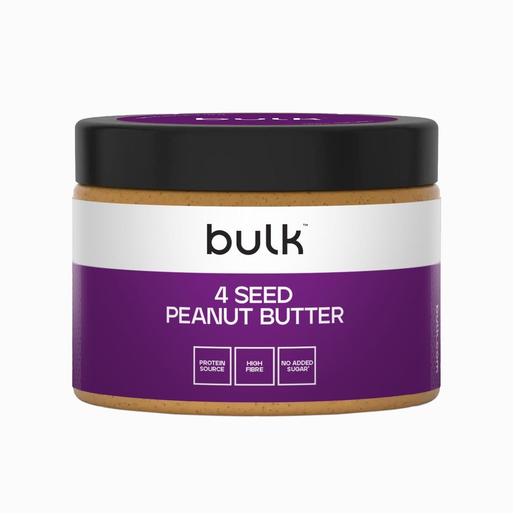 Bulk Natural 4 Seed Peanut Butter, 500 g, Packaging May Vary