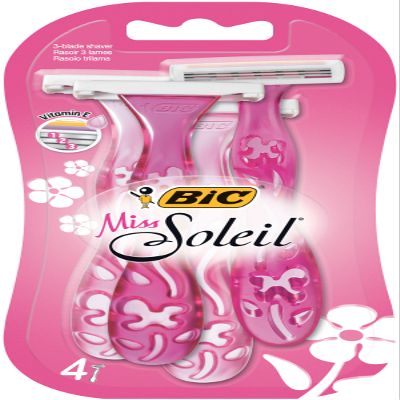 BIC Miss Soleil Women's Razors - Pack of 4