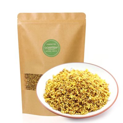 GOARTEA 100g / 3.52oz Natural Sweet Osmanthus Flower Tea Fragrant Osmanthus Flower Herbal Dried Buds