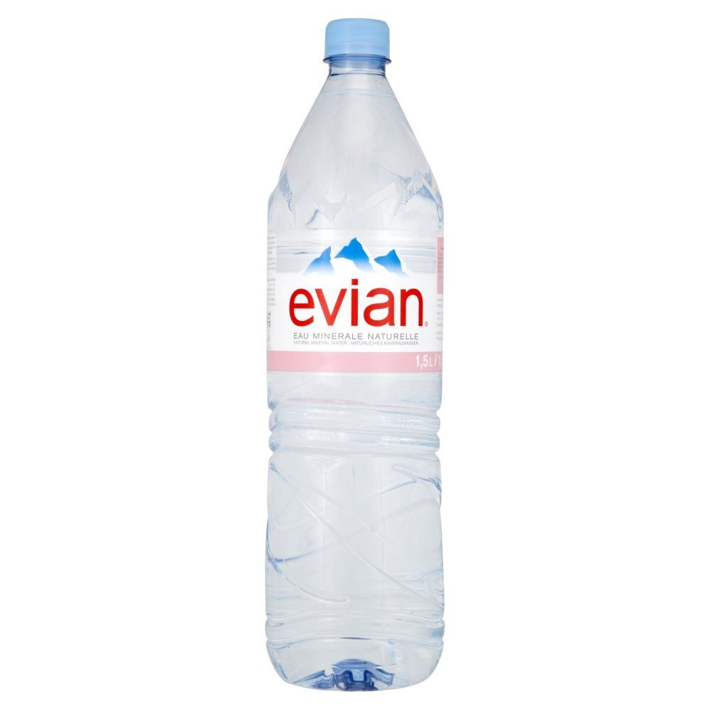 (12 Pack of ) Evian Water 1.5Ltr - 1.5Ltr