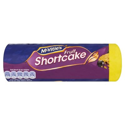 (12 Pack of ) Mcvities Fruit Shortcake - 200g
