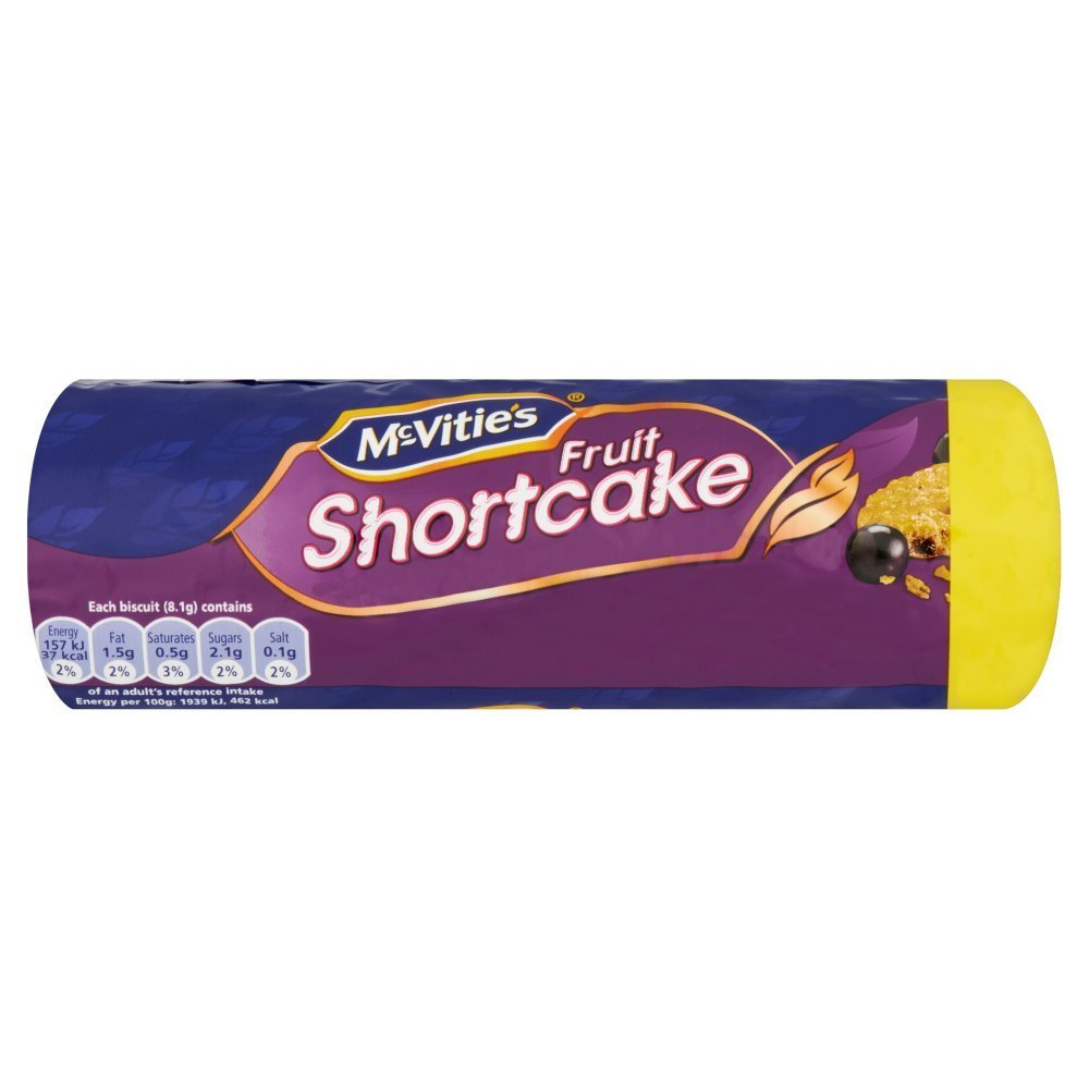(12 Pack of ) Mcvities Fruit Shortcake - 200g