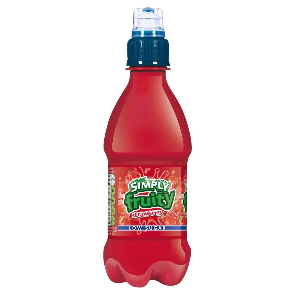 (12 Pack) Simply Fruity Strawberry - 330ml