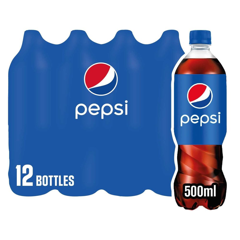 Pepsi Cola 500ml (Pack of 12)