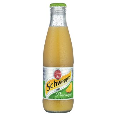(24 Pack of ) Schweppes Pineapple Juice - 200ml