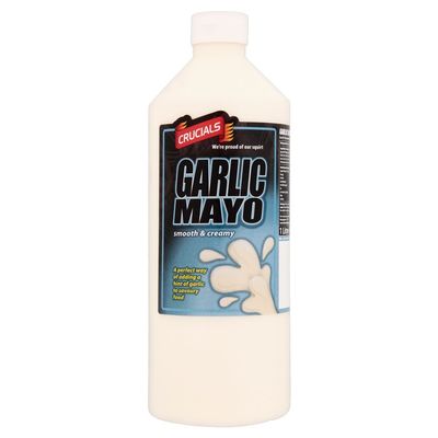 (10 Pack) Crucials Garlic Mayonnaise - 1Ltr