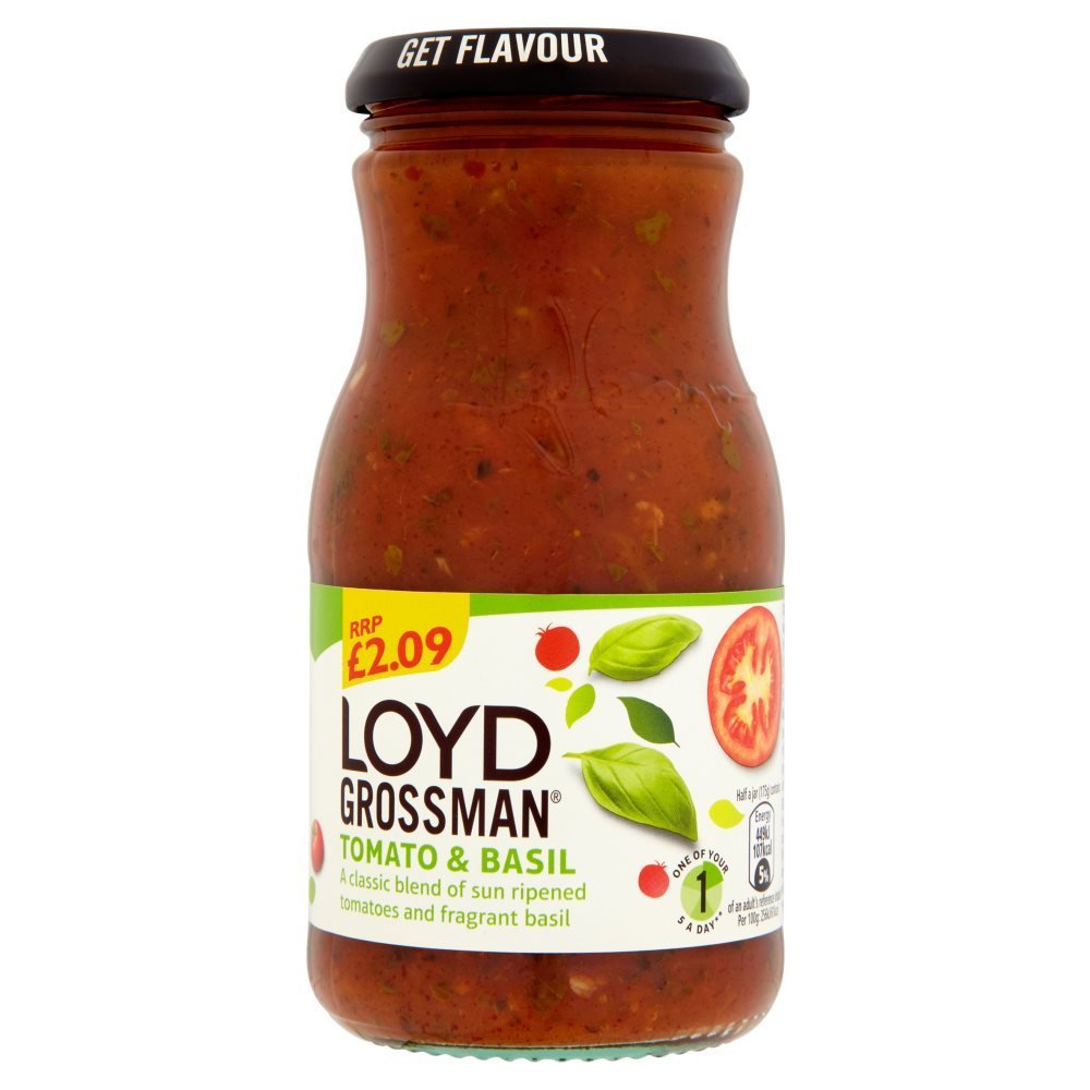 ( 6 Pack) Lloyd Tomato & Basil Sauce - 350g