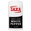 (12 Pack) Saxa Ground White Pepper - 25g view 1