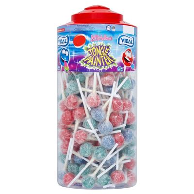 (50 Pack) Tongue Painter Lollies - 5p x