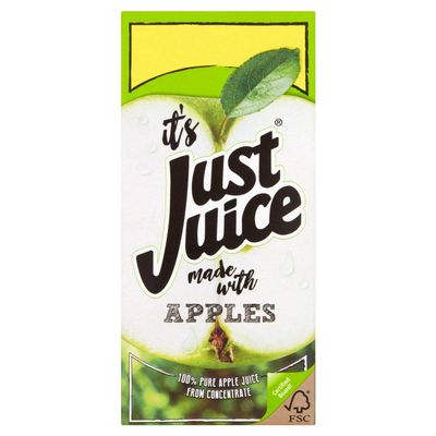 ( 8 Pack) Just Juice Apple - 1Ltr