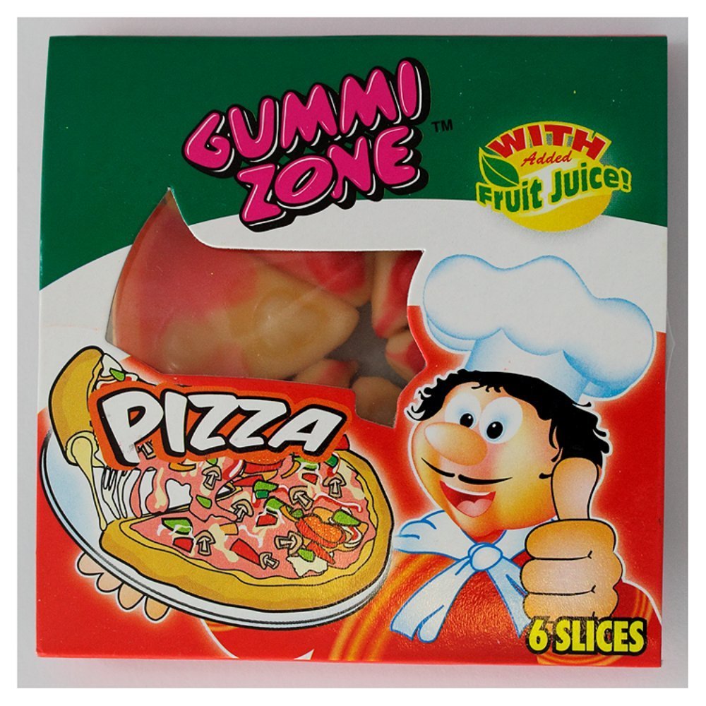 ( 6 Pack) Gummy Pizza - 25.5g x 24