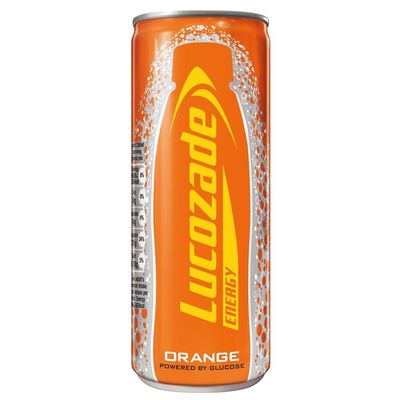 (24 Pack) Lucozade Energy Orange Can - 250ml