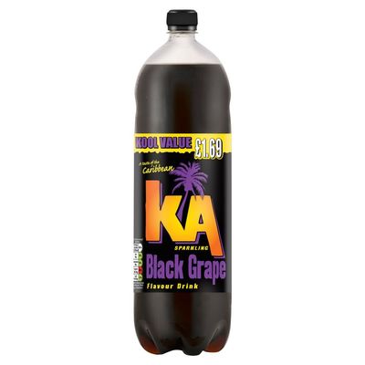 (6 Pack of ) Ka Black Grape - 2Ltr