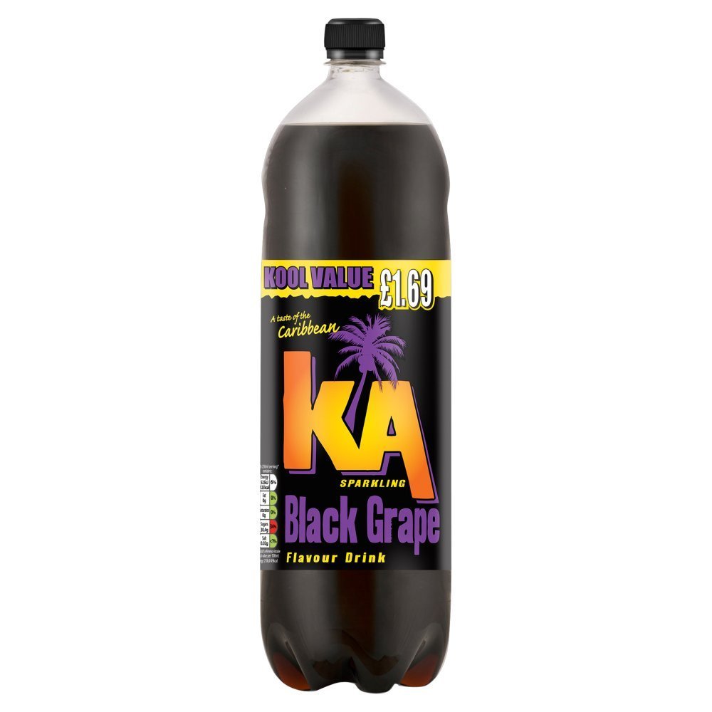 (6 Pack of ) Ka Black Grape - 2Ltr