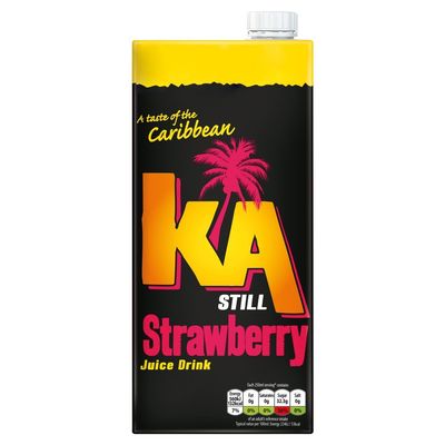 (12 Pack) Ka Strawberry - 1Ltr