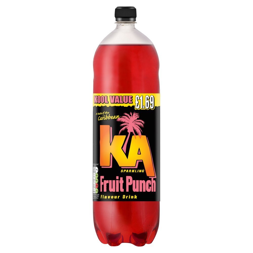 ( 6 Pack) Ka Fruit Punch - 2Ltr