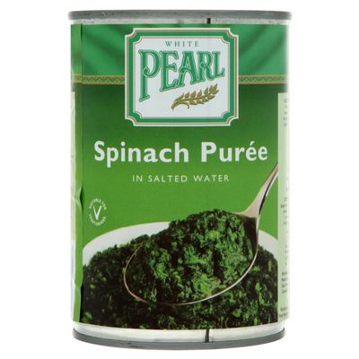 (12 Pack) White Pearl Spinach Puree - 395g
