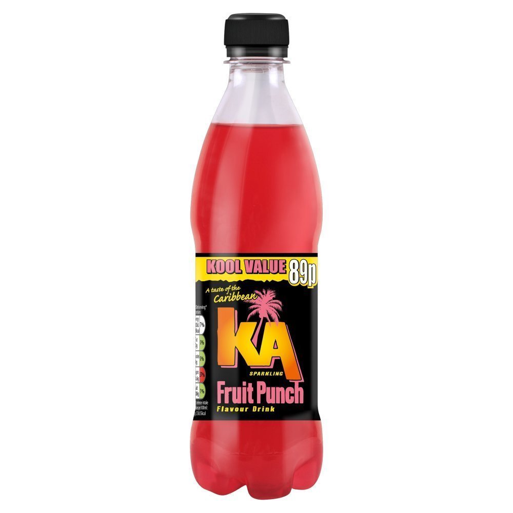 (12 Pack) Ka Fruit Punch - 500ml