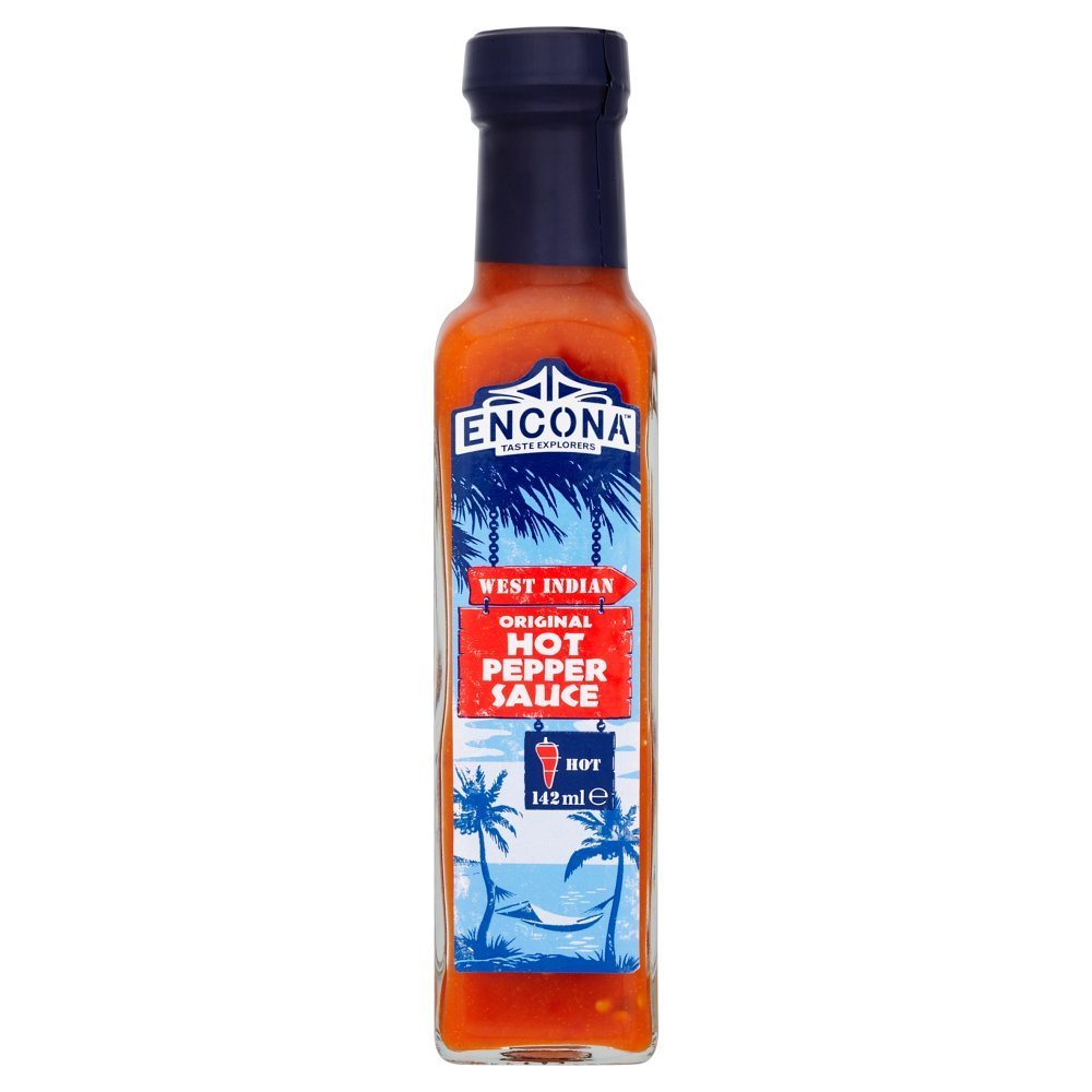 ( 6 Pack) Encona West Indian Hot Sauce - 142ml