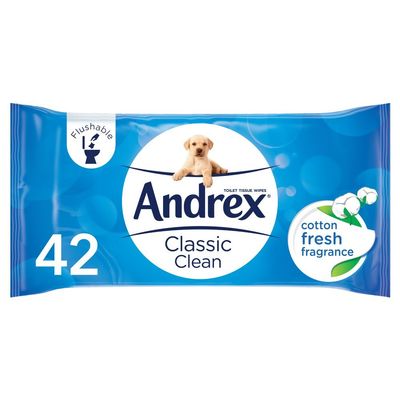 ( 3 Pack) Andrex Washlets - 42s