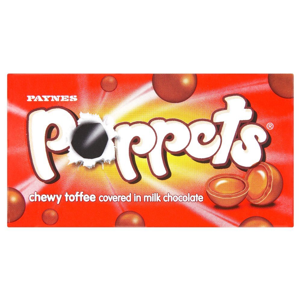 (36 Pack) Poppets Toffee 40g - 45g