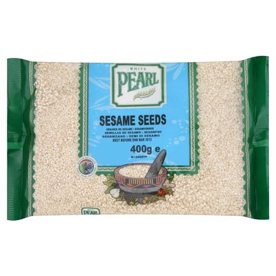 (10 Pack) White Pearl Sesame Seed 400g - 400g