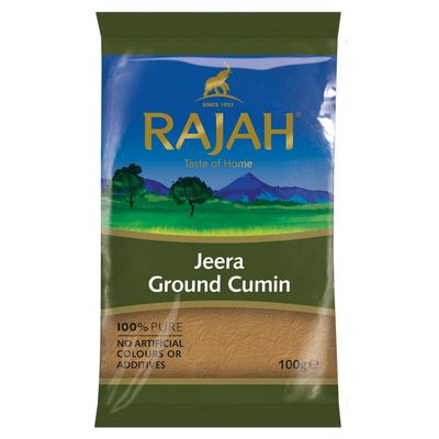 (10 Pack) Rajah Ground Jeera - 100g