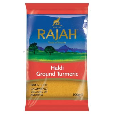 (10 Pack) Rajah Haldi Powder - 100g