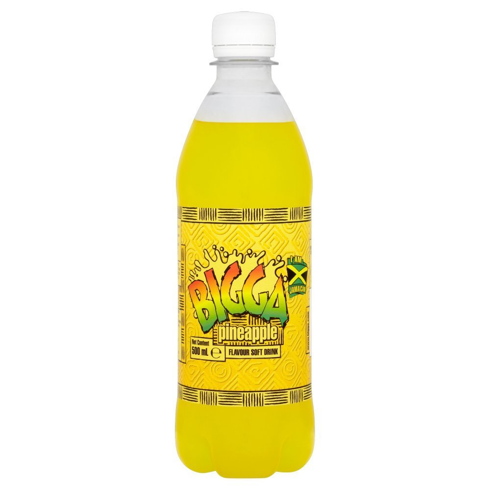 (12 Pack) Bigga Pineapple Flavour - 500ml