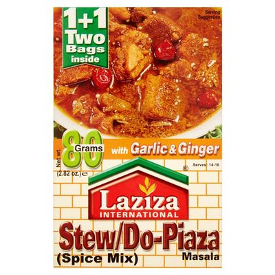 ( 6 Pack) Laziza Stew Dopiaza - 80g