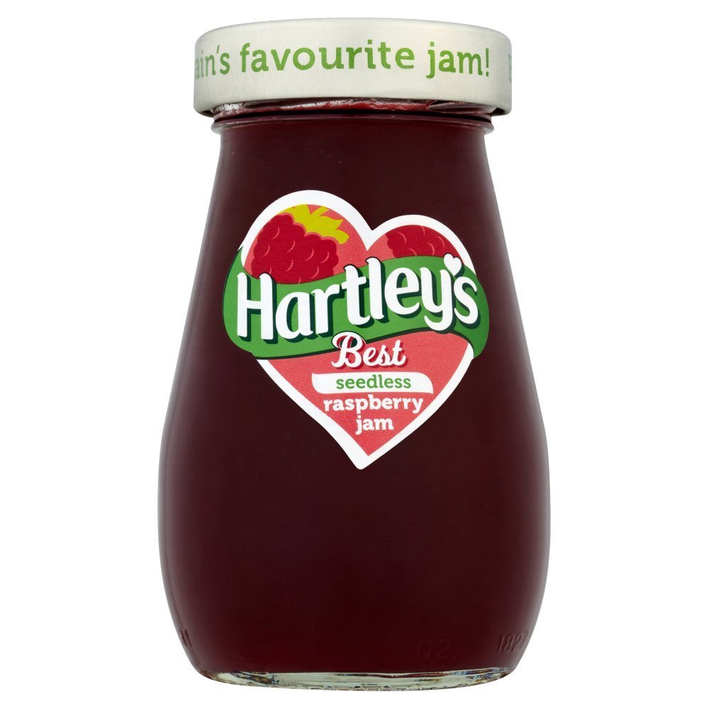 ( 6 Pack) Hartleys Best Raspberry Jam Seedless 340g - 340g