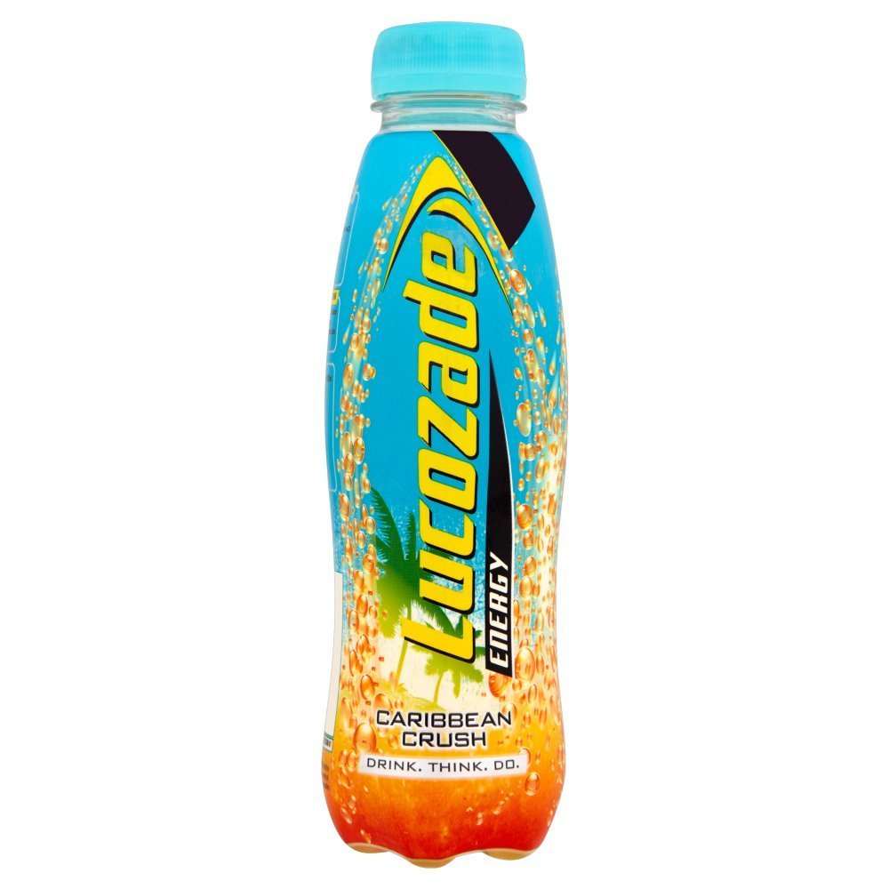 (12 Pack) Lucozade Energy Caribbean Crush 95p 12s - 380ml