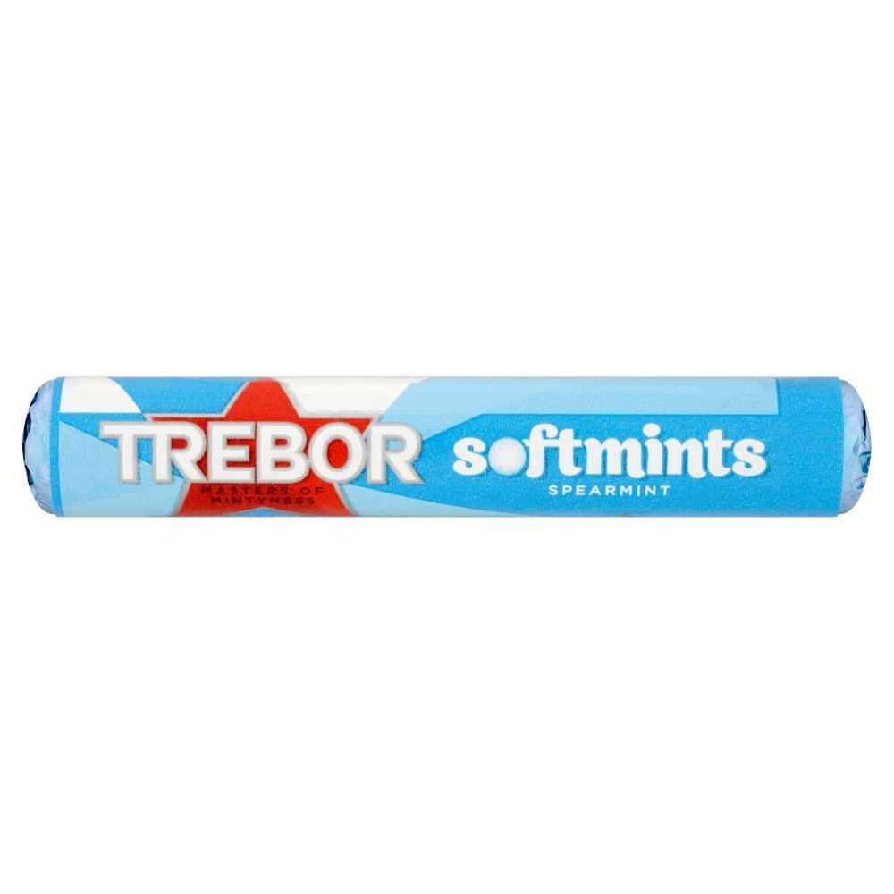 (40 Pack) Softmints Spearmint Roll - Roll