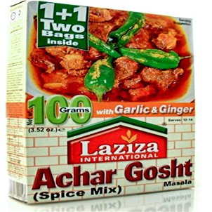 ( 6 Pack) Laziza Achar Gosht Masala - 100g