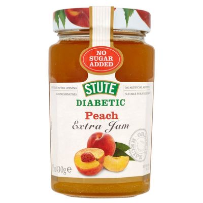 ( 6 Pack) Stute Diabetic Peach Jam - 430g