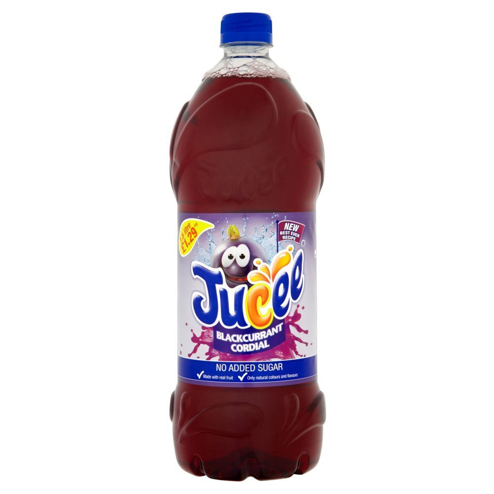 ( 8 Pack) Jucee Blackcurrant - 1.5Ltr