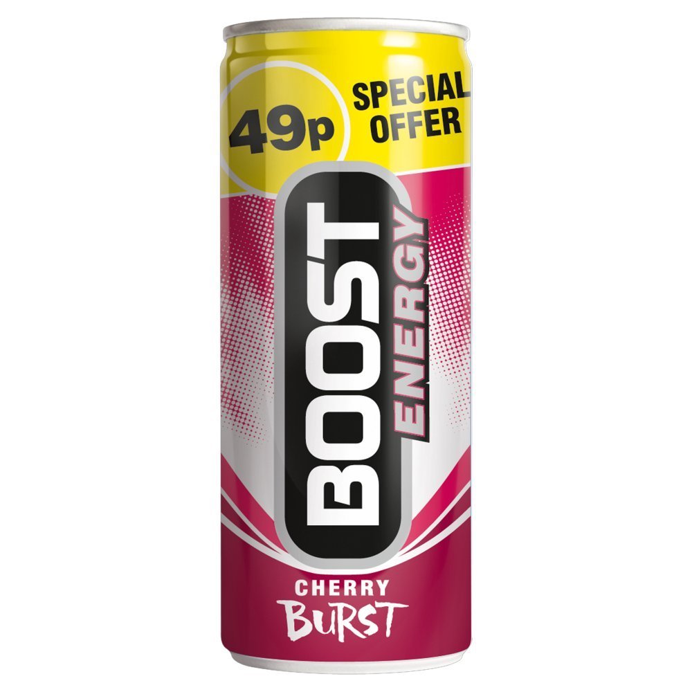 (24 Pack) Boost Cherry 49p - 250ml