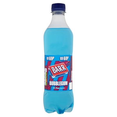 (12 Pack) Barr Bubblegum - 500ml