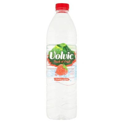 ( 6 Pack) Volvic Touch of Fruit Strawberry Original - 1.5Ltr