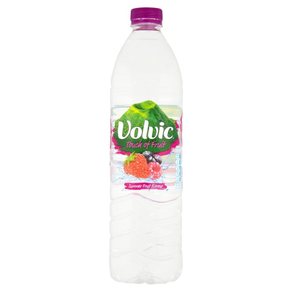 ( 6 Pack) Volvic Touch of Fruit Summer Fruit - 1.5Ltr