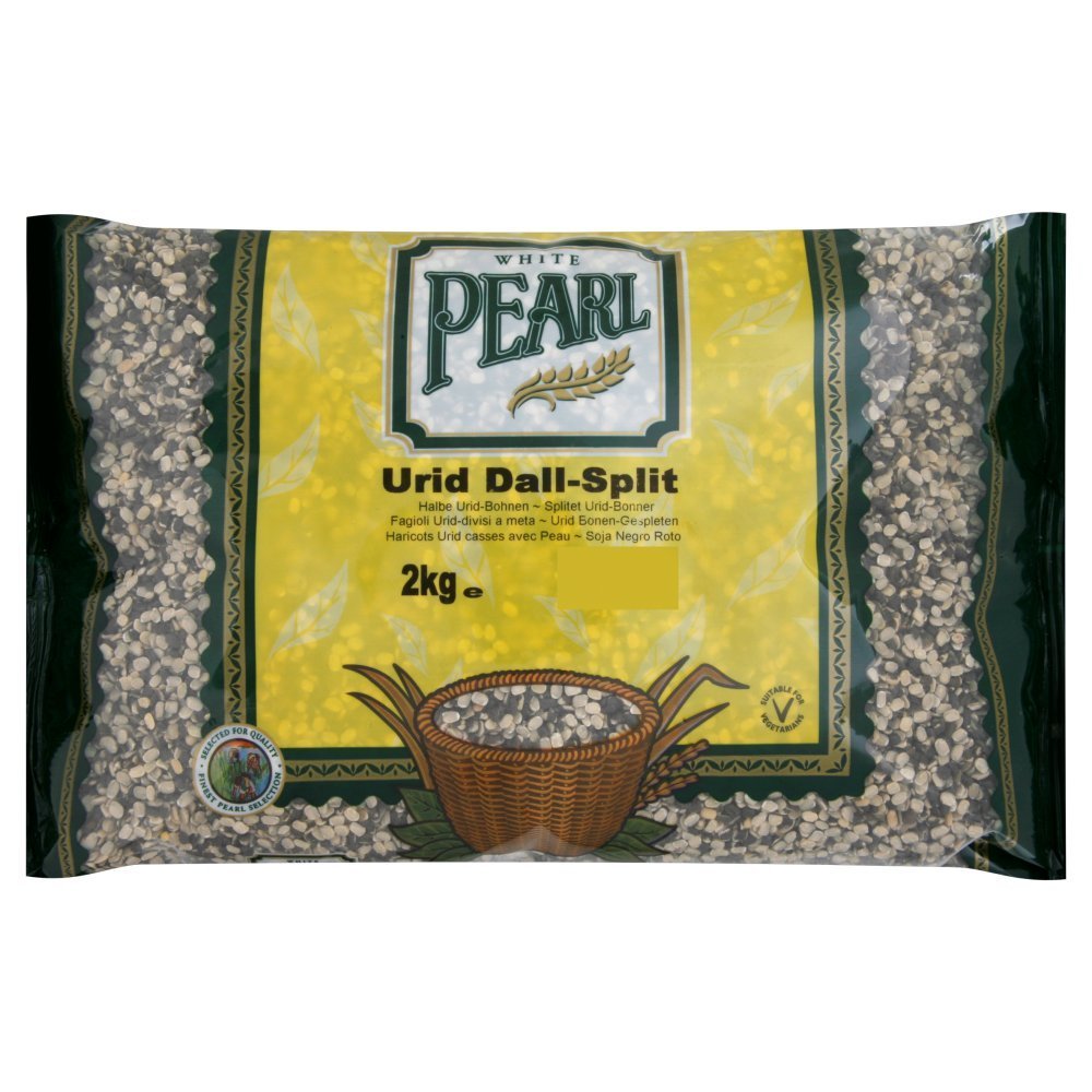 ( 6 Pack) White Pearl Urid Dal Split - 2Kg