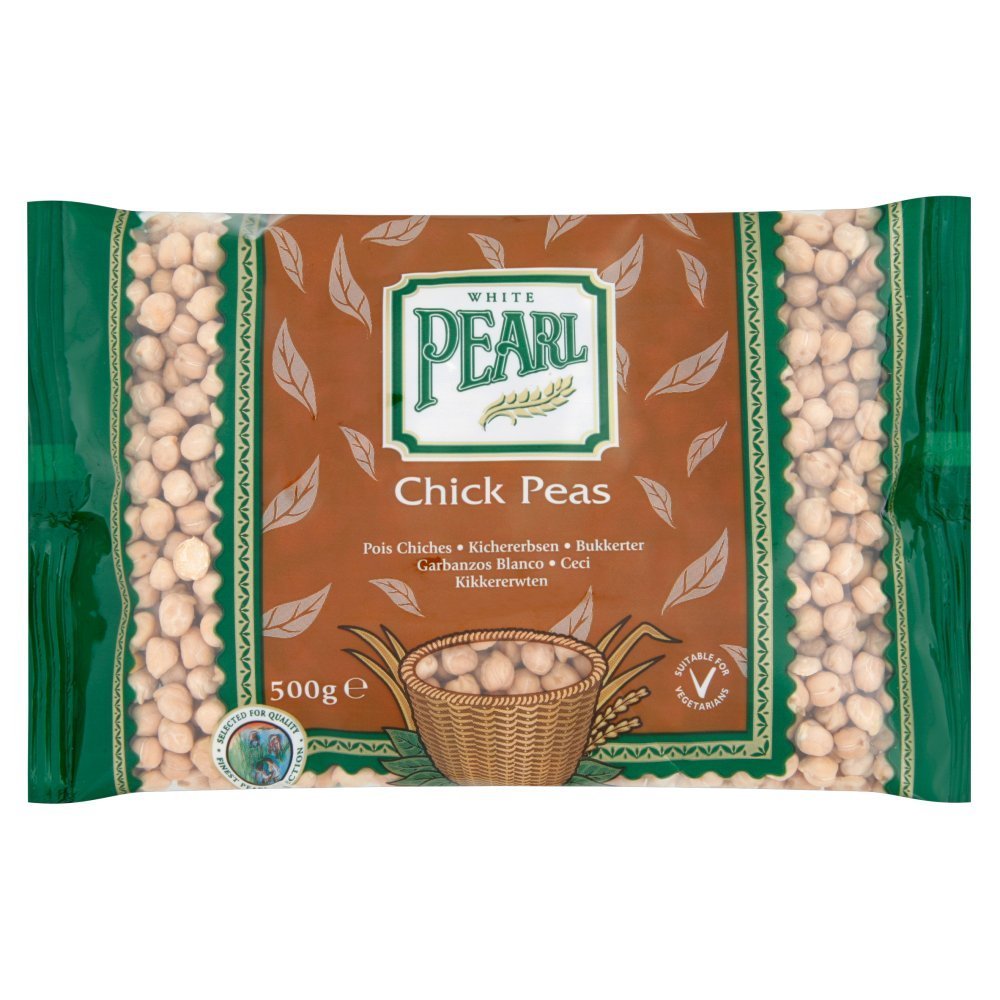 (10 Pack) White Pearl Chick Peas - 500g